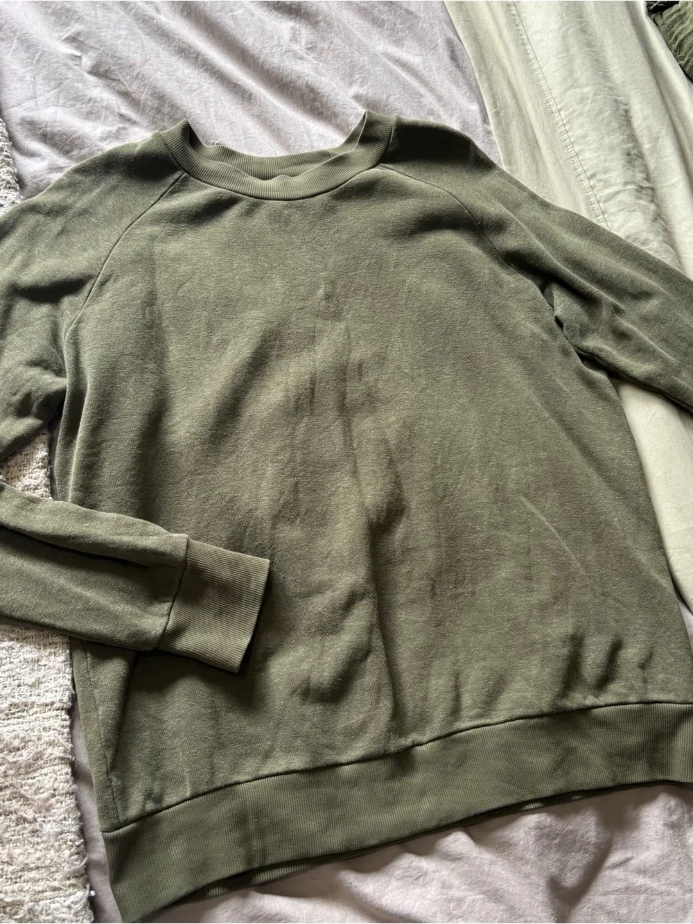 Jungmaven Bonfire Raglan in Hunter green - Picture 3 of 4